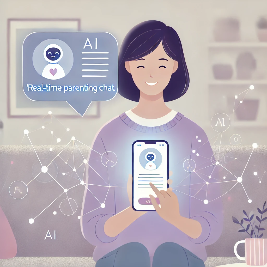 Real-time AI parenting chat support